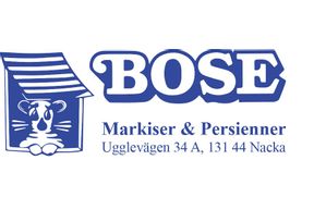 Bose Markis & Persienn